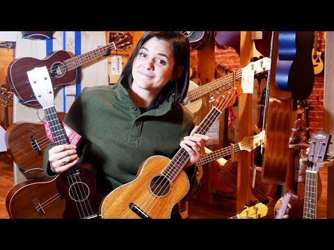 Ukulele Sizes | Beginner Ukulele Lesson