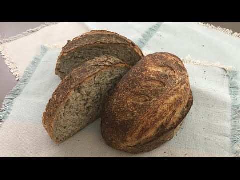 Dutch Oven Thyme Sourdough Bread