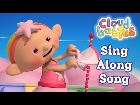 Sing Along With The Cloudbabies! 🎶 Wash Day Song with Lyrics | Songs For Toddlers