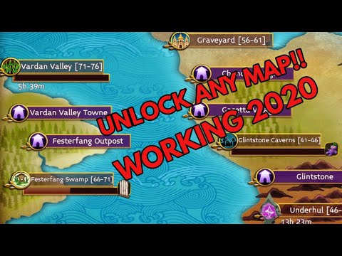 Arcane Legends : How to unlock any zone.