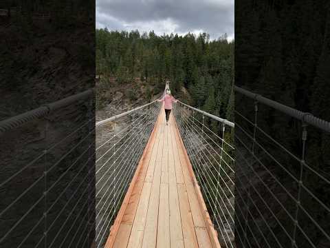 Highest Suspension bridge in Canada! Golden Skybridge #canada #canadalife #manifesting #travelvlog