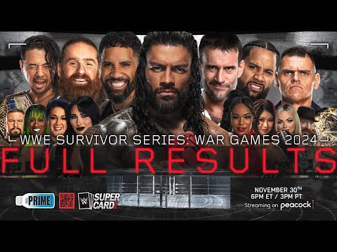 Full WWE Survivor Series 2024 Results | Bevelock