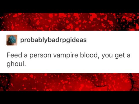 The effects of vampire blood