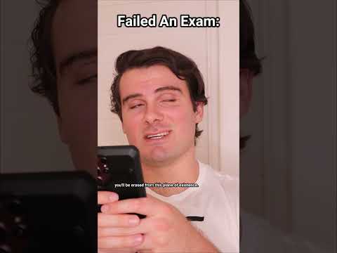 Peoples Reactions When You Fail An Exam.