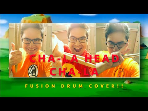 DRUM COVER: CHA-LA HEAD CHA-LA (from Dragon Ball Z) [Hironobu Kageyama × FLOW]