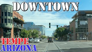 Tempe - Arizona - 4K Downtown Drive