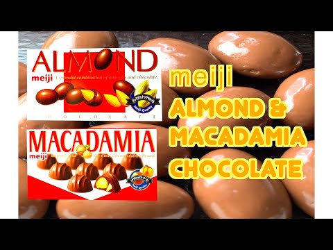 Almond & Makadamia Chocolate From Meiji