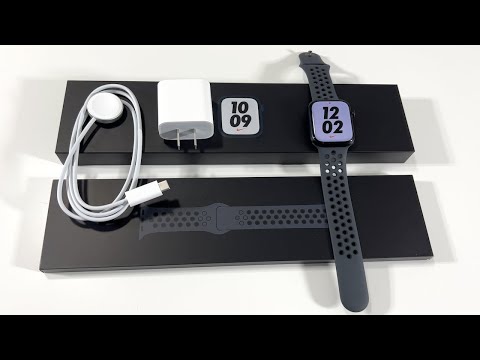 Apple Watch Series 7 Unboxing: Midnight! (Nike Edition 45mm)