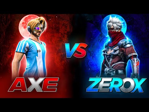 💫📱 AXE FF    VS    ZEROX FF 🪓📱