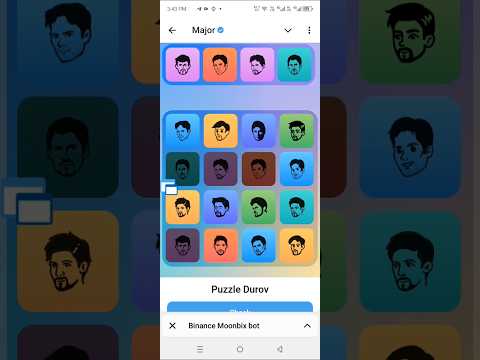 30 September Major Coin Puzzle Durov #telegrambot #majorcoin #puzzlegame #puzzledurov
