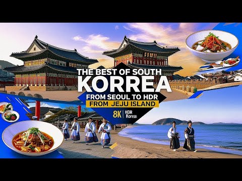 The Best of South Korea: 8K HDR From Seoul to Jeju Island | #SouthKorea #TravelVlog