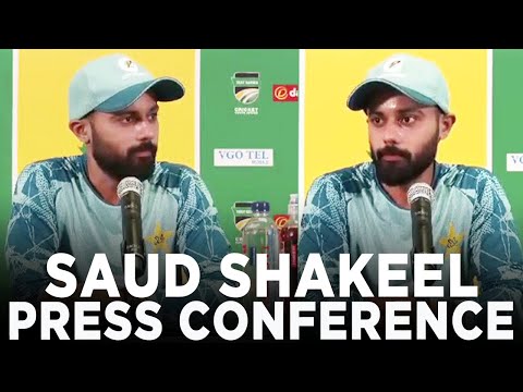 Saud Shakeel Press Conference | Pakistan vs South Africa Test Series | PCB | MA2K