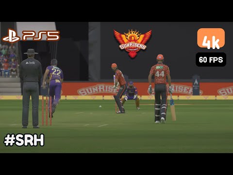 (PS5) IPL 2024: Dominate the Cricket Field | PlayStation 5 | Sunrisers Hyderabad SRH | 4K Ultra HD