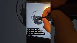 You Can Animate Brushes in Krita!