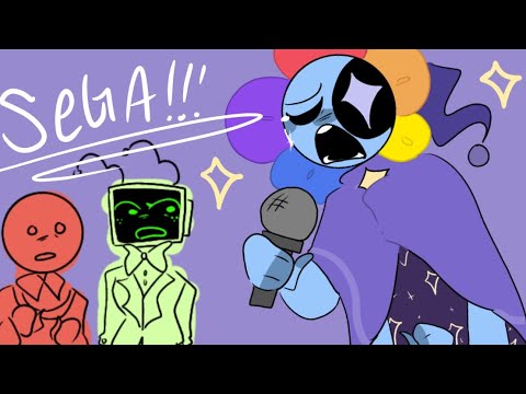 SEEGGAA!! ✨// Dandys world/ fan animation // ft. Dandy, Vee, & Astro