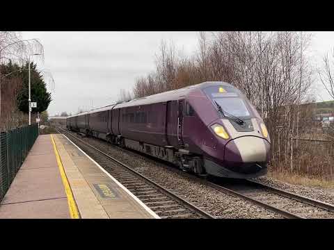 East Midlands Railway - Class 810 Aurora (810001) on test run at Langley Mill (11/12/2024)