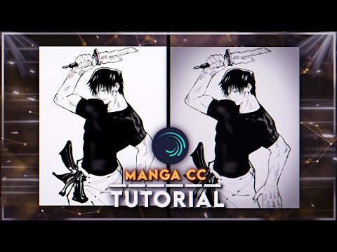 MANGA CC ALIGHT MOTION - TUTORIAL 'PRESET' !