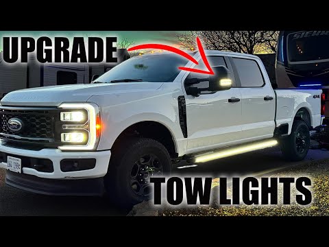 Awesome Super Duty Tow Lights UPGRADE from BOOST AUTO!