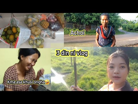 3 Din ni vlog  // Thak lai bosi ni Last thaichu macha thak mo //