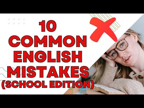 DO YOU MAKE THESE ENGLISH MISTAKES? TALKING ABOUT SCHOOL & EDUCATION #engvid #learnenglish #english