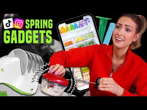 Testing AMAZON KITCHEN GADGETS for SPRING 💐... what's ACTUALLY worth buying??