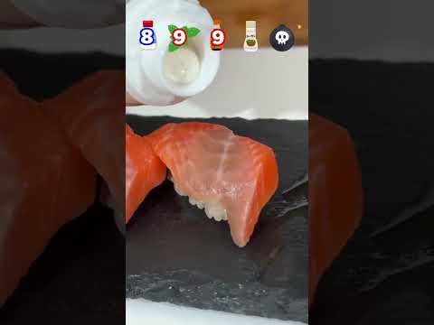 【醤油の代わり選手権】お題 サーモン2#鮨#寿司#すし#sushi#フレンチ#イタリアン#和食#シェフ客#料理対決#醤油#サーモン