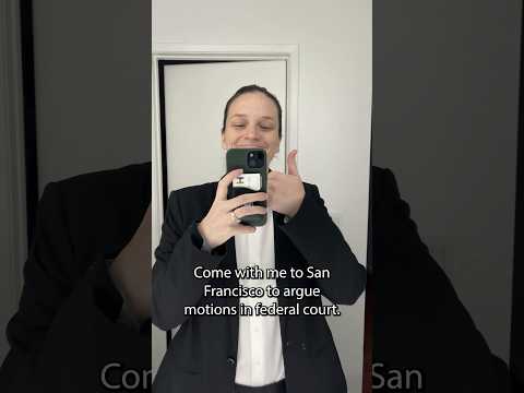 Come Travel With Me - Jordan Wispell travels to San Francisco for Federal Court