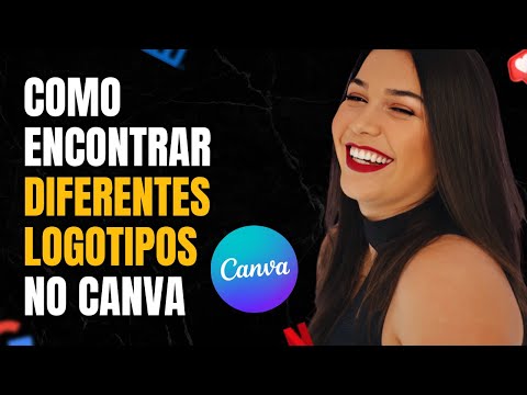 Como encontrar LOGOTIPOS de EMPRESAS DIFERENTES no Canva [Brandfetch]