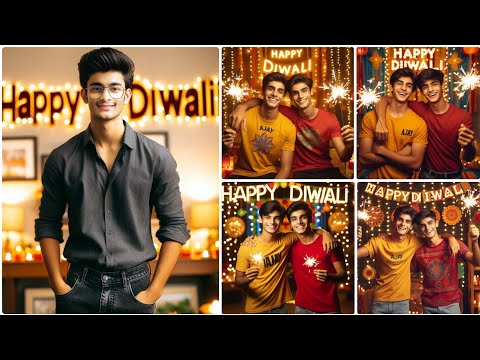 Diwali Friends name Video Editing |Diwali Video Kaise Banaye |Happy Diwali Video Editing