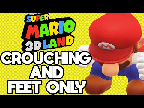 Is it Possible to Beat Super Mario 3D Land While Only Crouching and Feet?