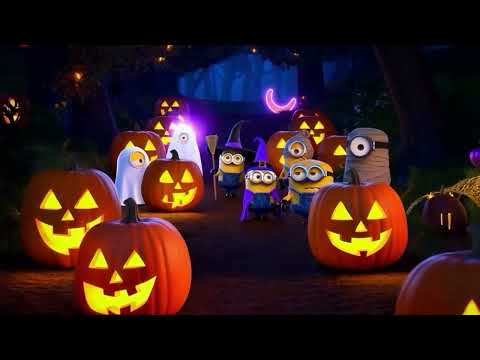 Halloween Minions Pumpkin Spooky Animation Banana Adventure