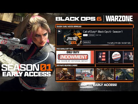 Claim FREE Bundle Gift Pack, Season 1 EARLY ACCESS DOWNLOAD, & MORE! (Black Ops 6 Season 1 Update)