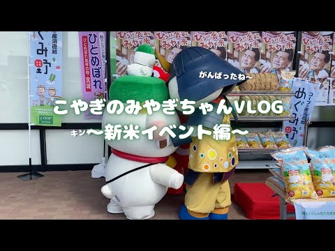 【みやぎちゃんVLOG】みやぎ生協 荒井店の新米イベントに行ってきた！