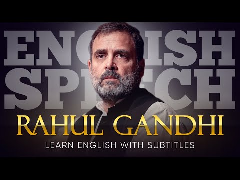 ENGLISH SPEECH | RAHUL GANDHI: India's Democratic Walk (English Subtitles)