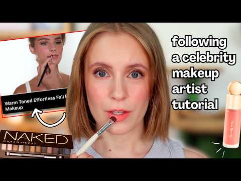 I followed a celebrity makeup artist tutorial without buying anything new (well, except one thing)