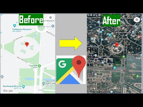 Google map tutorial./How to Google map convert into 2D navigation to 3D navigation.