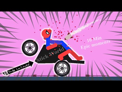 10 Min Best falls | Stickman Dismounting funny and epic moments | Like a boss compilation #682