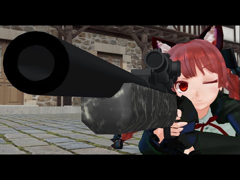 【Touhou MMD】ライフル銃の免許を取ろう【東方MMD紙芝居】