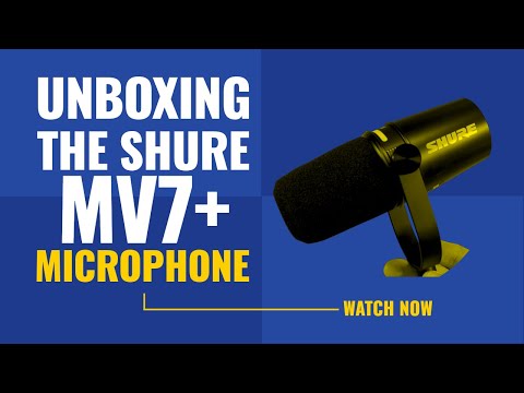 Shure MV7+  Microphone