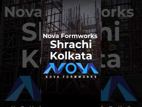 Constructing Shrachi Villa, Kolkata, Check the smooth finish of concrete using Nova formworks!