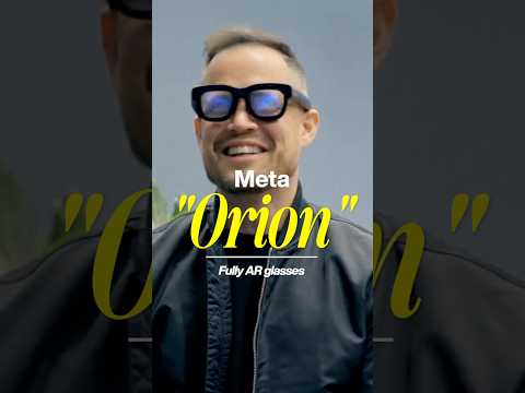 The Meta Orion AR Glasses MIGHT Change Everything… 👀