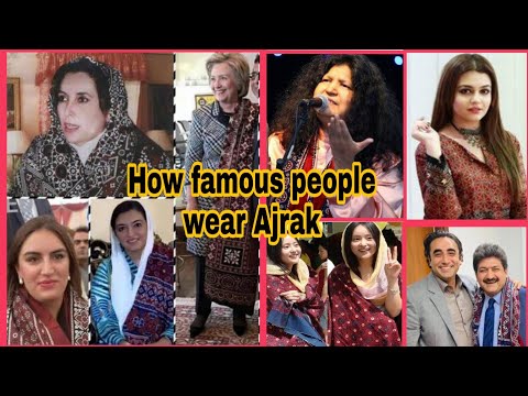 Amazing Ajrak dress designs || Multiple way to Style Your Ajrak | Beauty of Ajrak || Affordable