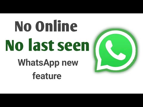 How to hide online and last seen on WhatsApp