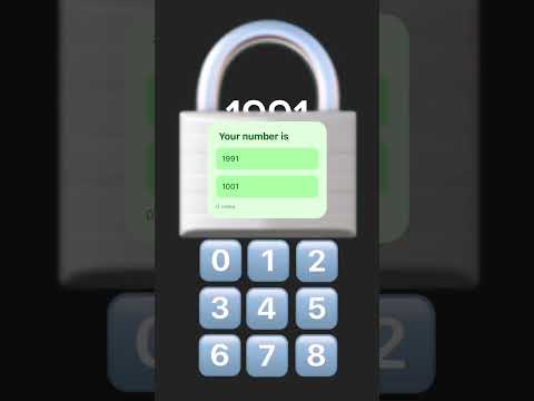 Your number is .👁️. #quiz #games #code #lock #myyearonyoutube2024 #youtubehighfive #trending