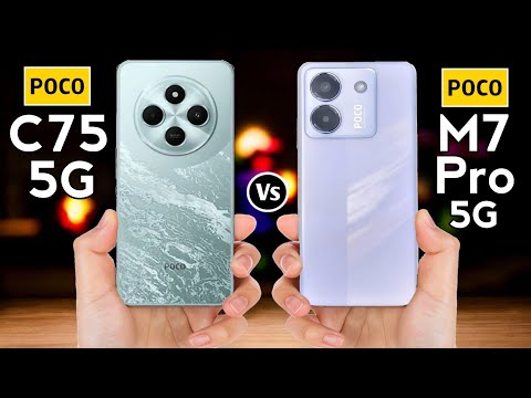 POCO C75 5G vs POCO M7 Pro 5G