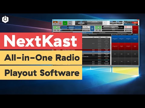 NextKast: All-in-One Radio Automation for Windows