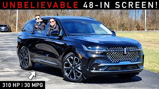 2024 Lincoln Nautilus -- Amazing *48-inch* Screen, but does it BEAT Lexus RX??