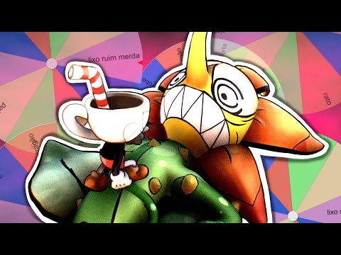 CUPHEAD, MAS É TUDO ALEATÓRIO KKKKKKKKK