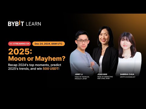 Moon or Mayhem: 2024 Crypto Market Recap & 2025 Predictions + Win 500 USDT!