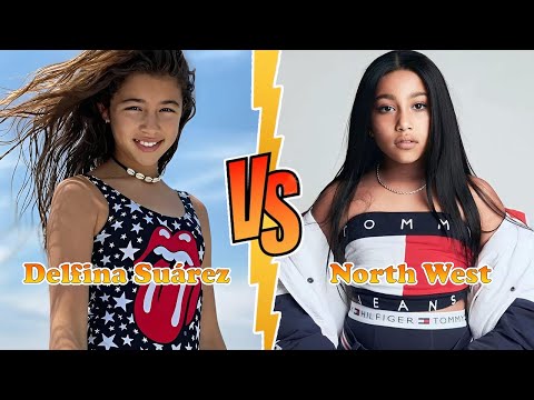 Delfina Suárez VS North West (Kim Kardashian's Daughters) Transformation ★ From Baby To 2024